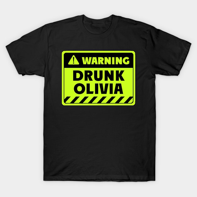 drunk Olivia T-Shirt by AlaskaRockGirl